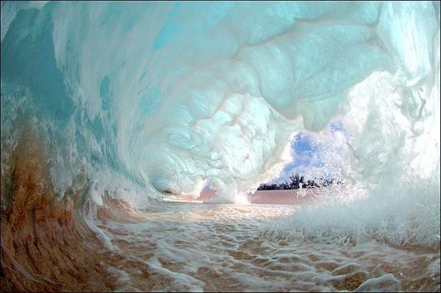 White tumultuous water - Clark Little/SWNS